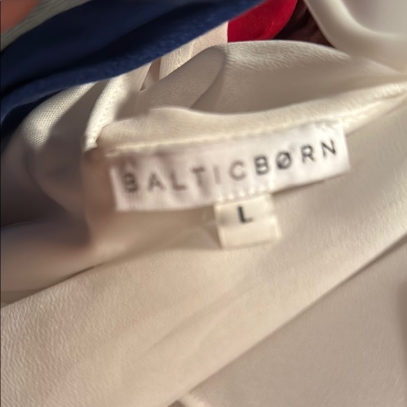 Baltic Born White Ruffled High Low Sundress - Picture 2 of 2